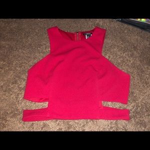 Women’s Forever 21 Red Crop Top